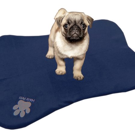 Cama en forma de hueso para mascotas