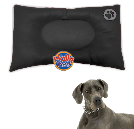 Colchón premium gigante huella bordada para mascota