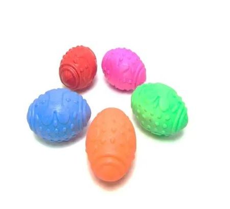 2 Pelotas Americana Macizas Surtidas Juguete Para Mascotas